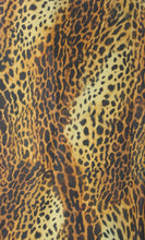 Salon Client Gowns In Cheetah Print Swatch