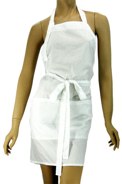 Esthetician Lightweight White Apron