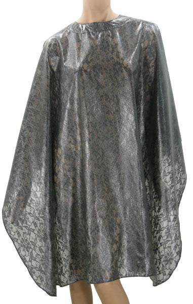 Hair Color Cape Smock Chemical Water Proof Cutting Black Lace Lightweight