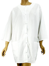 white stylist jacket plus size nylon