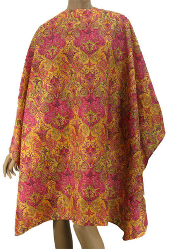 Pretty Imperial Print Hairdressers Cape